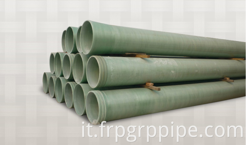 Pipeline di resina epossidica in fibra di vetro per sostanze chimiche FRP Epoxy Pipeline DN100